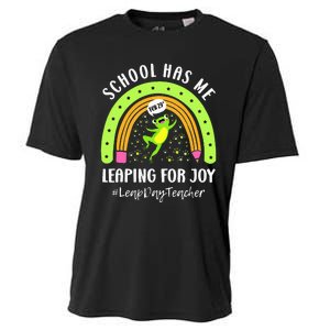 Leap Day Teacher Teaching Feb February 29th Educator Cooling Performance Crew T-Shirt