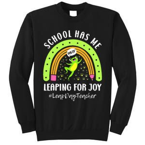 Leap Day Teacher Teaching Feb February 29th Educator Sweatshirt