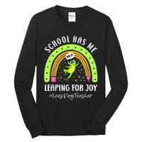 Leap Day Teacher Teaching Feb February 29th Educator Tall Long Sleeve T-Shirt