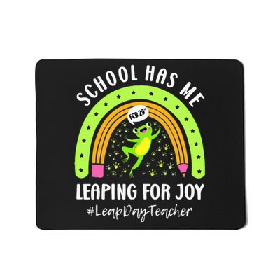 Leap Day Teacher Teaching Feb February 29th Educator Mousepad