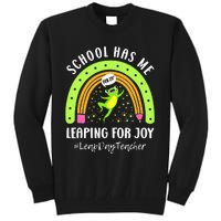 Leap Day Teacher Teaching Feb February 29th Educator Tall Sweatshirt