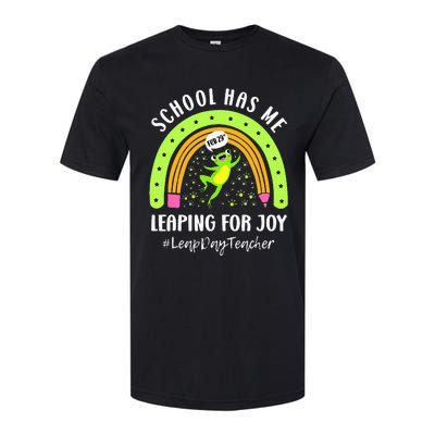 Leap Day Teacher Teaching Feb February 29th Educator Softstyle® CVC T-Shirt