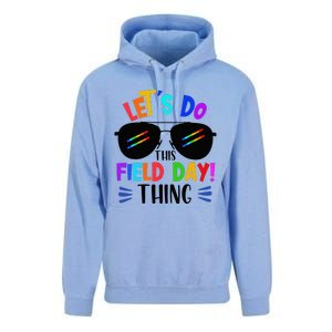 Lets Do This Field Day Thing Colors Quote Sunglasses Unisex Surf Hoodie