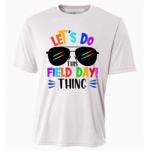 Lets Do This Field Day Thing Colors Quote Sunglasses Cooling Performance Crew T-Shirt