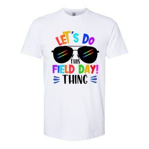 Lets Do This Field Day Thing Colors Quote Sunglasses Softstyle CVC T-Shirt