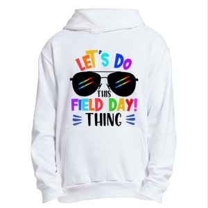 Lets Do This Field Day Thing Colors Quote Sunglasses Urban Pullover Hoodie