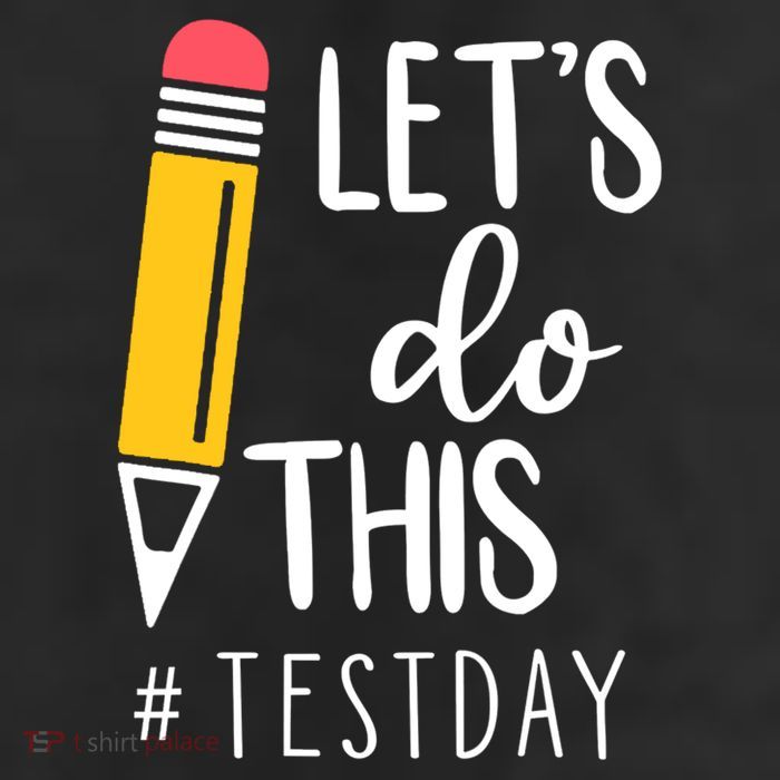 Let's Do This Test Day Pencil Adult Drive Performance Visor
