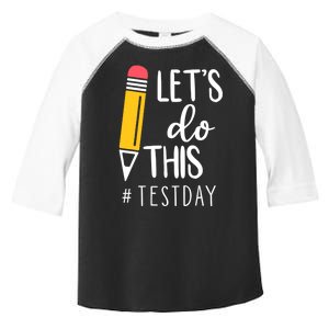 Let's Do This Test Day Pencil Toddler Fine Jersey T-Shirt