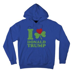 Love Donald Trump Saint Patricks Day Gift Hoodie