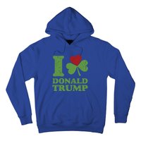 Love Donald Trump Saint Patricks Day Gift Hoodie