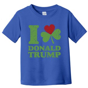 Love Donald Trump Saint Patricks Day Gift Toddler T-Shirt