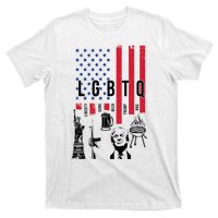 LGBTQ Donald Trump American Flag T-Shirt