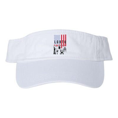 LGBTQ Donald Trump American Flag Visor