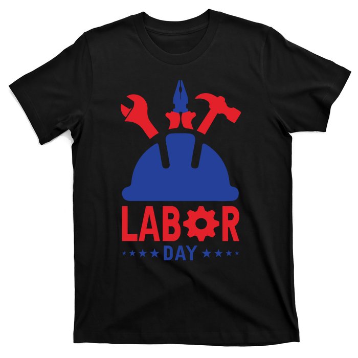 Labor Day Usa Worker Celebration Graphic T-Shirt