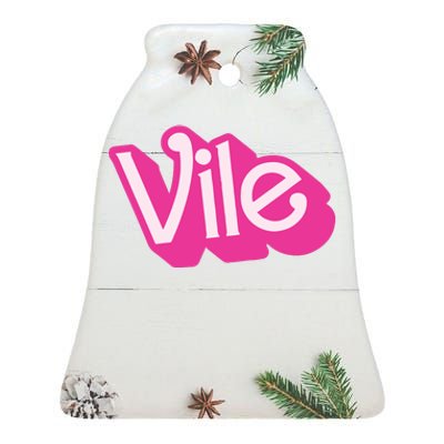 Louise Distras Vile Ceramic Bell Ornament