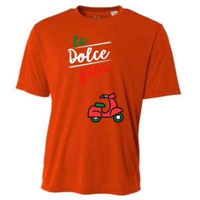 La Dolce Vita Italy Gift Cooling Performance Crew T-Shirt