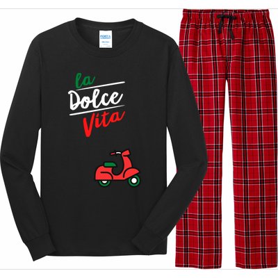 La Dolce Vita Italy Gift Long Sleeve Pajama Set