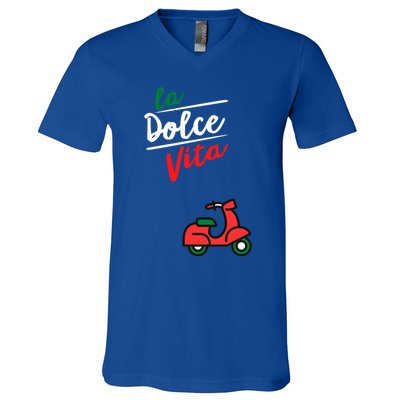 La Dolce Vita Italy Gift V-Neck T-Shirt