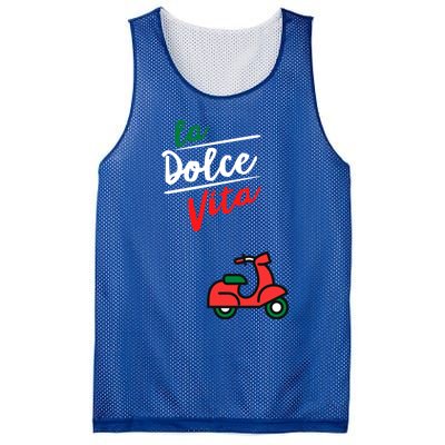 La Dolce Vita Italy Gift Mesh Reversible Basketball Jersey Tank