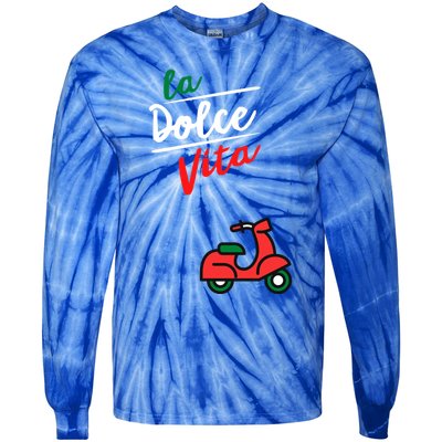 La Dolce Vita Italy Gift Tie-Dye Long Sleeve Shirt