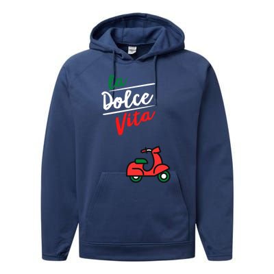 La Dolce Vita Italy Gift Performance Fleece Hoodie