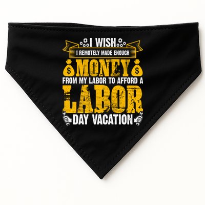 Labor Day Vacation Gift USA-Made Doggie Bandana