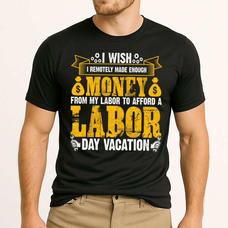 Labor Day Vacation Gift Performance Shirt