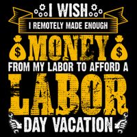 Labor Day Vacation Gift Tall T-Shirt