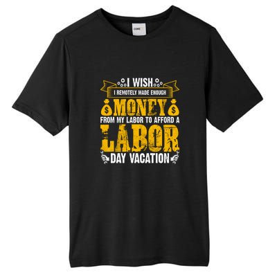 Labor Day Vacation Gift Tall Fusion ChromaSoft Performance T-Shirt