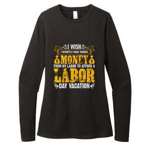 Labor Day Vacation Gift Womens CVC Long Sleeve Shirt