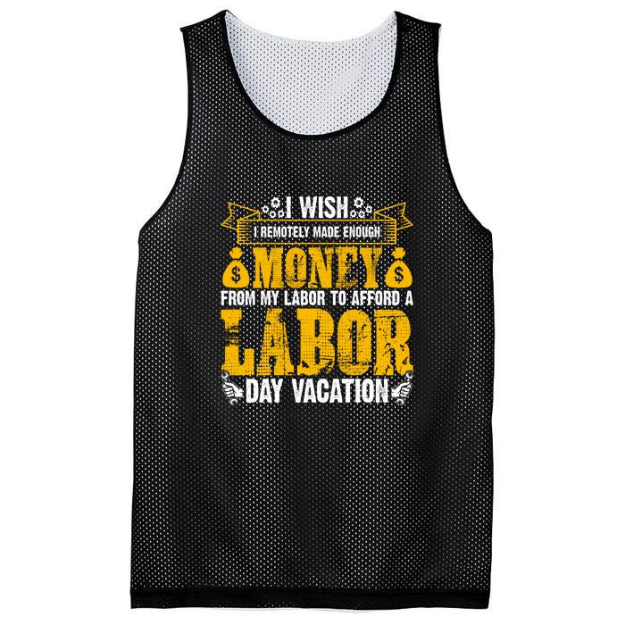 Labor Day Vacation Gift Mesh Reversible Basketball Jersey Tank