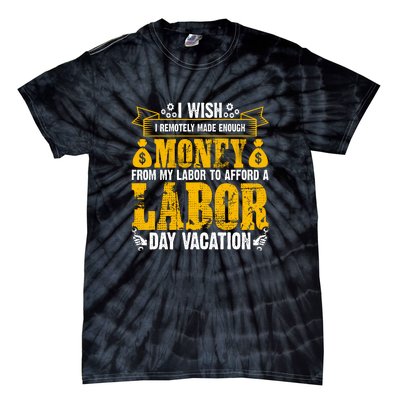 Labor Day Vacation Gift Tie-Dye T-Shirt