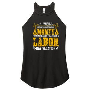 Labor Day Vacation Gift Women's Perfect Tri Rocker Tank