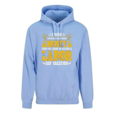 Labor Day Vacation Gift Unisex Surf Hoodie