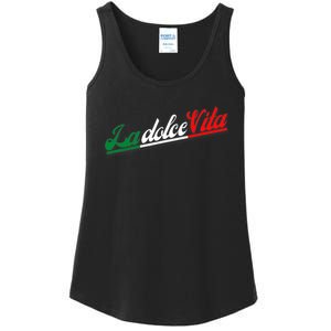 La Dolce Vita The Sweet Italian Lifestyle Ladies Essential Tank