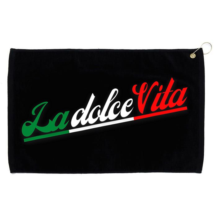 La Dolce Vita The Sweet Italian Lifestyle Grommeted Golf Towel