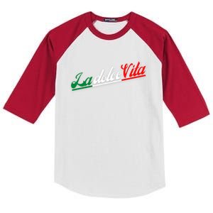 La Dolce Vita The Sweet Italian Lifestyle Kids Colorblock Raglan Jersey