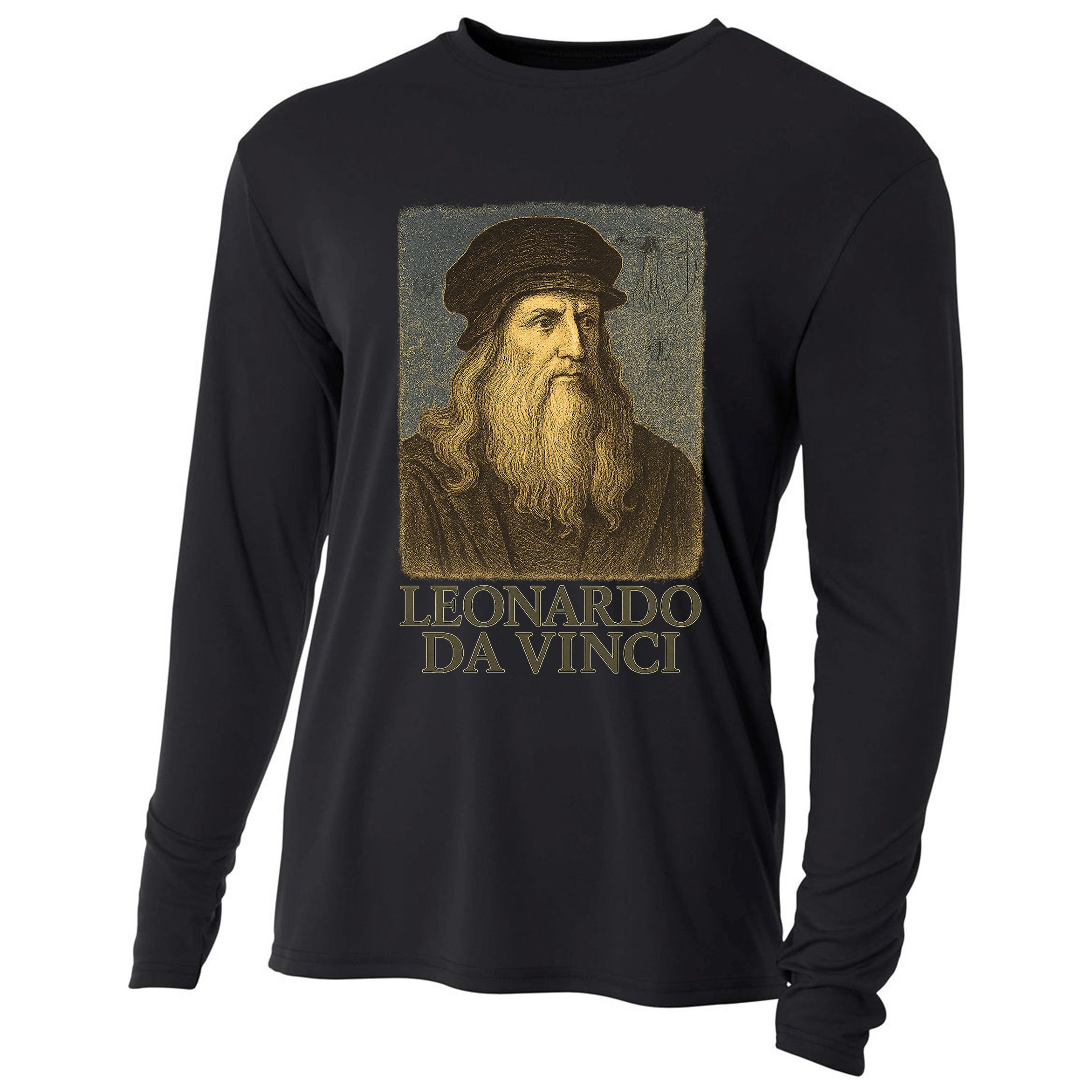 Leonardo Da Vinci Cooling Performance Long Sleeve Crew