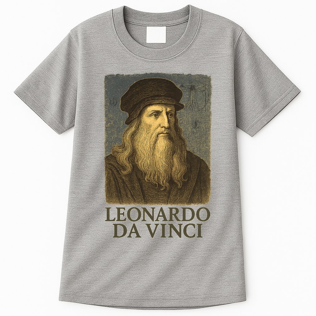 Leonardo Da Vinci Tall T-Shirt