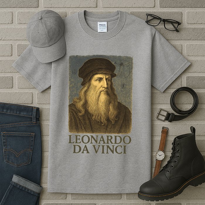 Leonardo Da Vinci Tall T-Shirt