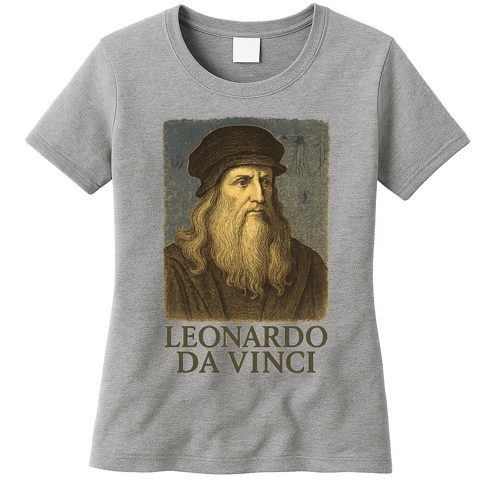 Leonardo Da Vinci Womens T-Shirt
