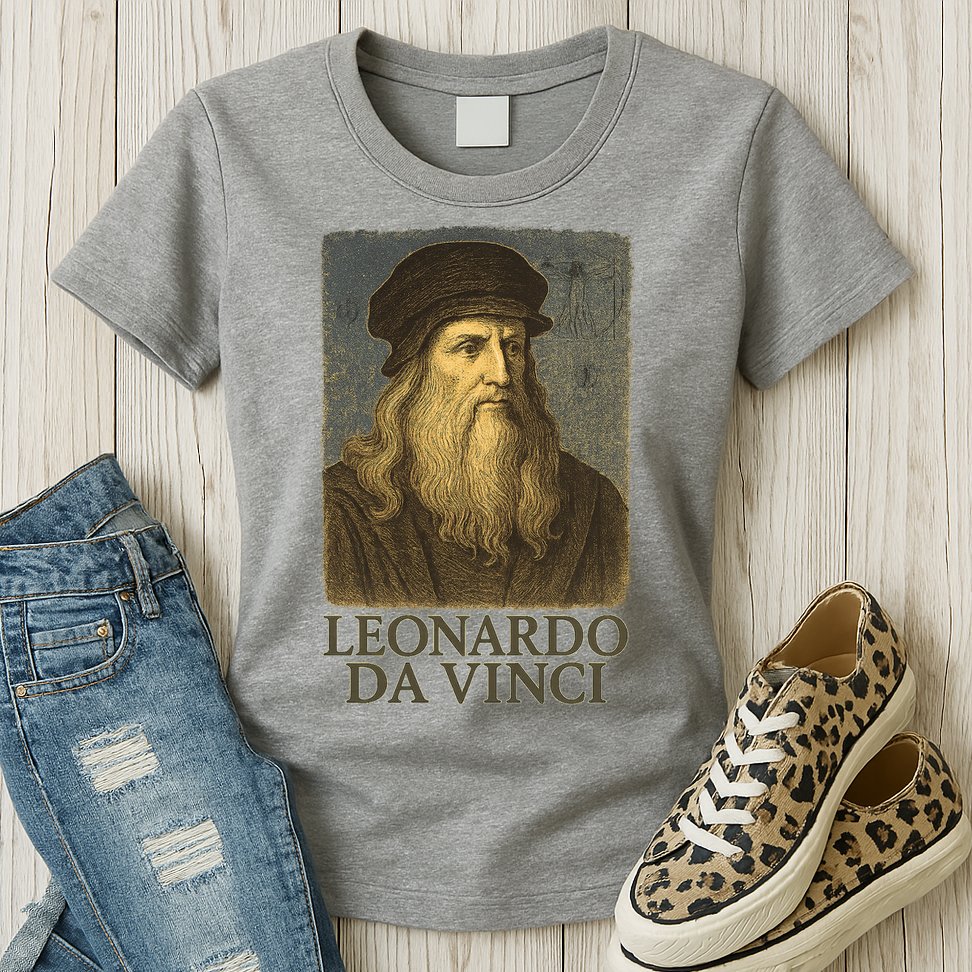 Leonardo Da Vinci Womens T-Shirt