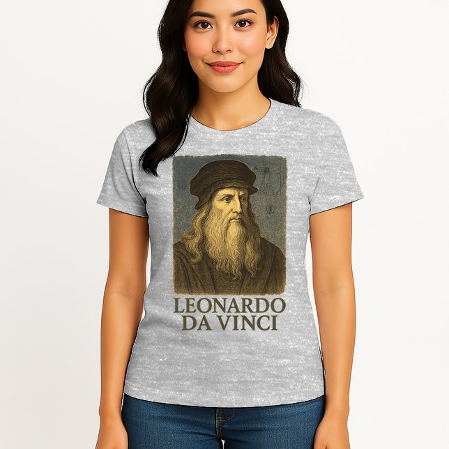Leonardo Da Vinci Womens T-Shirt