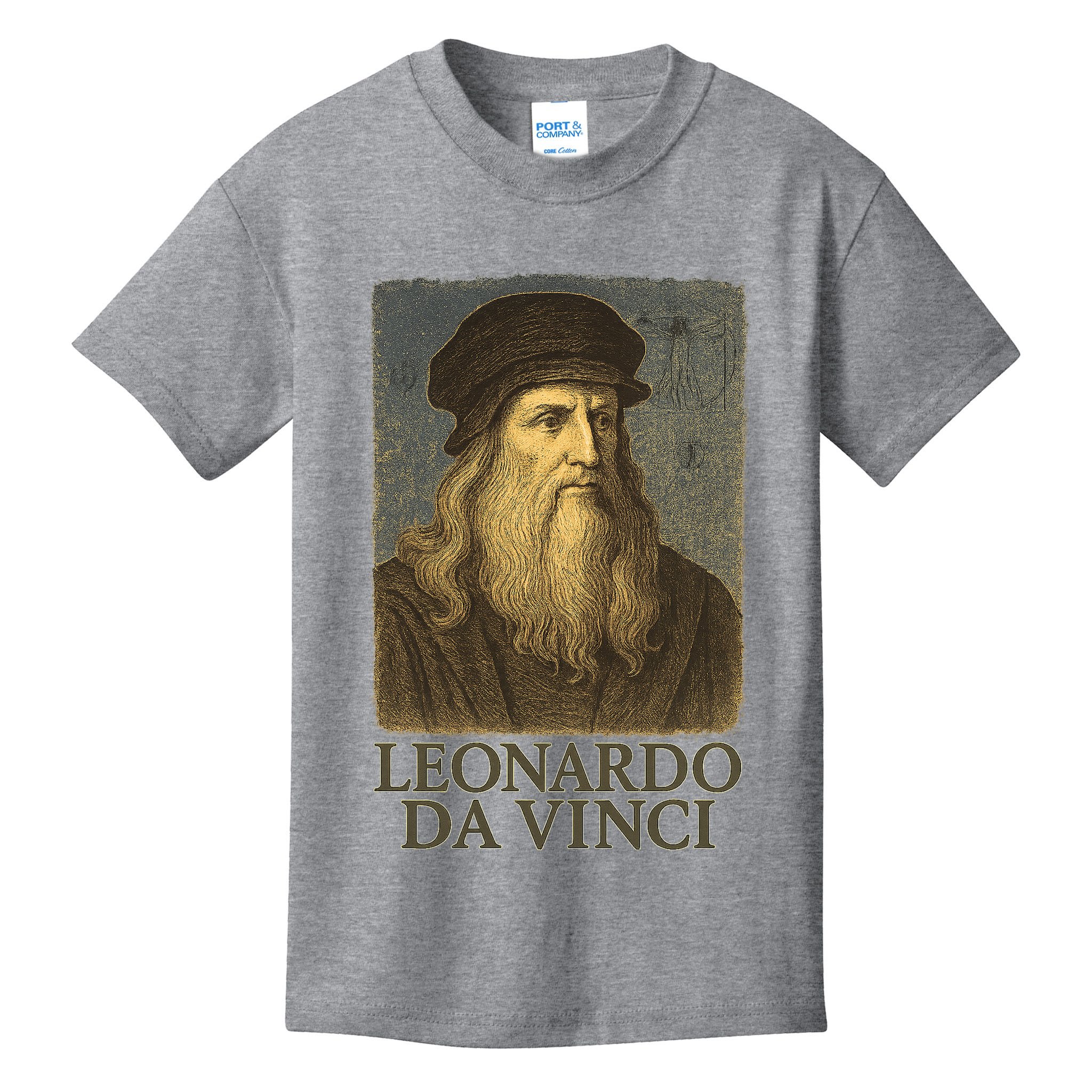 Leonardo Da Vinci Kids T-Shirt