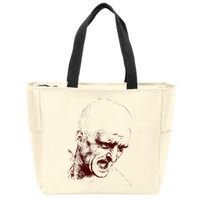 Leonardo Da Vinci Shouting Soldier Zip Tote Bag