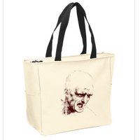 Leonardo Da Vinci Shouting Soldier Zip Tote Bag