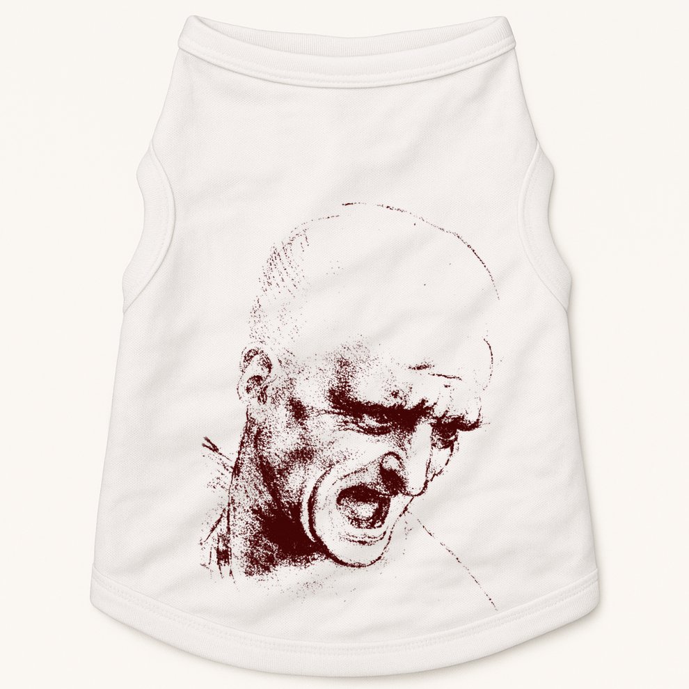 Leonardo Da Vinci Shouting Soldier Doggie Tank