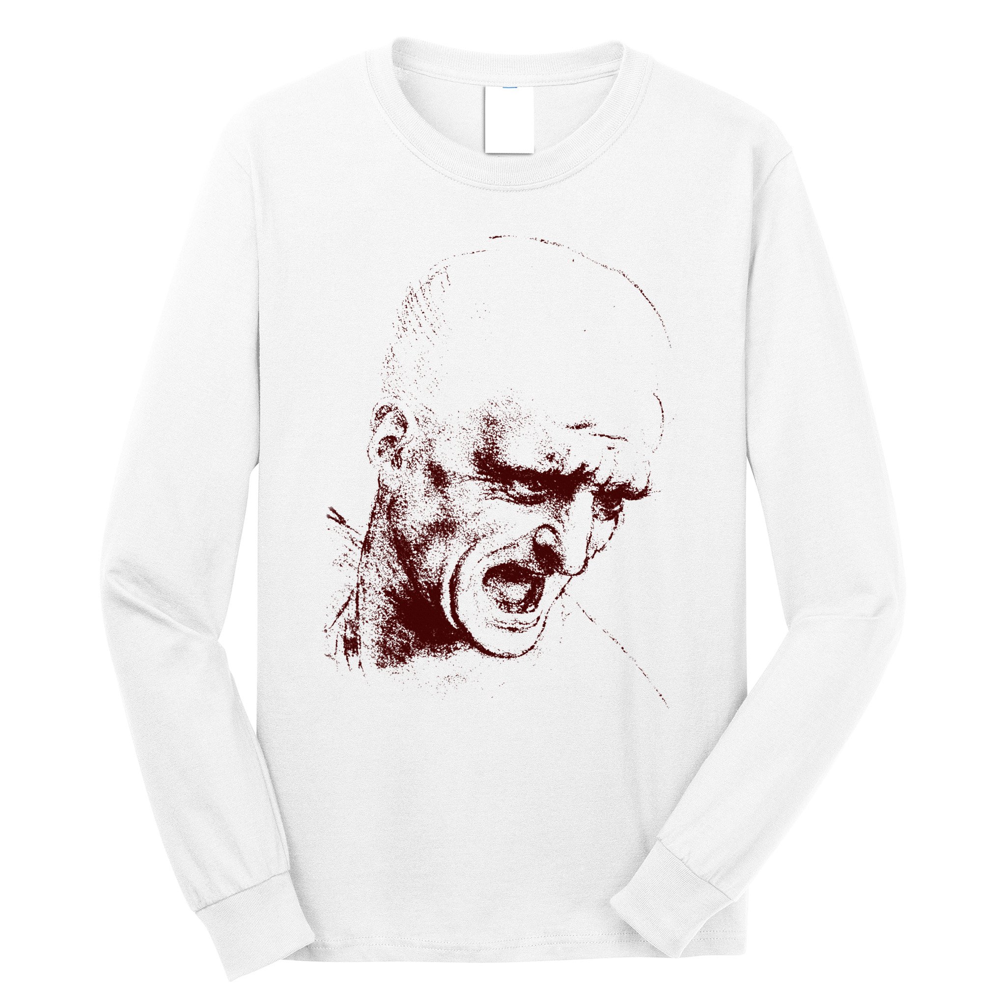 Leonardo Da Vinci Shouting Soldier Long Sleeve Shirt