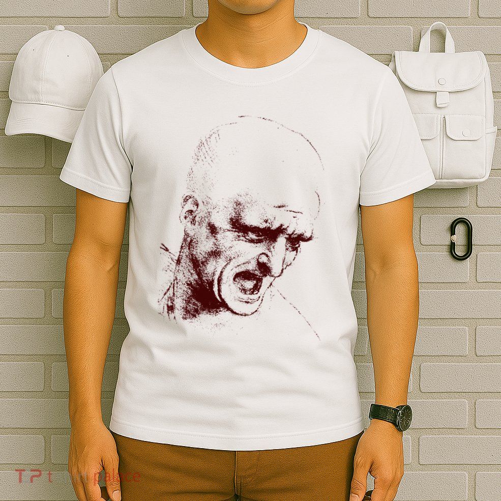Leonardo Da Vinci Shouting Soldier T-Shirt