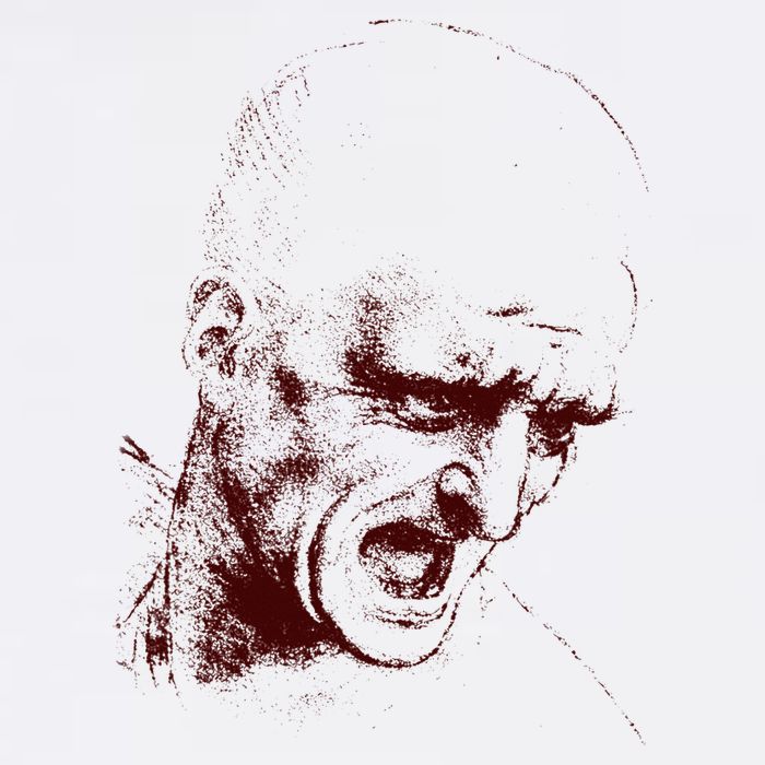 Leonardo Da Vinci Shouting Soldier Button
